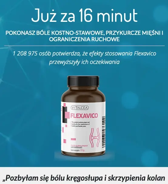 zrzut ekranu mobilnej wersji strony producenta flexavico